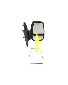 FORD TRANSIT 2014-2025 DOOR WING MIRROR TOP GLASS RH RIGHT SIDE OFF SIDE