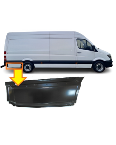 VW CRAFTER 2006 - 2017 MERCEDES SPRINTER 2006 - 2018 REPAIR PANELS MWB RH RIGHT SIDE OFF SIDE